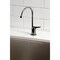 Kingston Brass Water Onyx Single-Handle Cold Water Filtration Faucet, Bright Black SS NK6190 - alternate 6